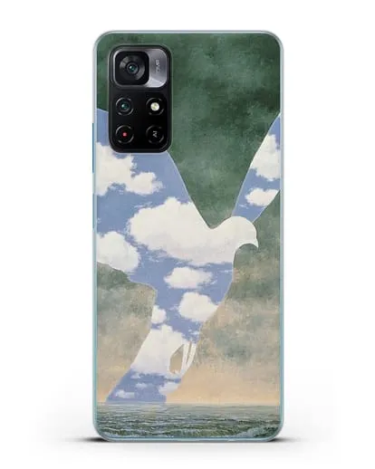 Чехол Большая семья (Магритт Рене) силиконовый для Xiaomi Poco M4 Pro 5G