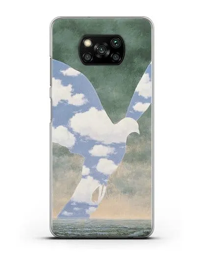 Чехол Большая семья (Магритт Рене) силиконовый для Xiaomi Poco X3