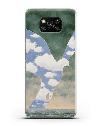 Чехол Большая семья (Магритт Рене) силиконовый для Xiaomi Poco X3 Pro