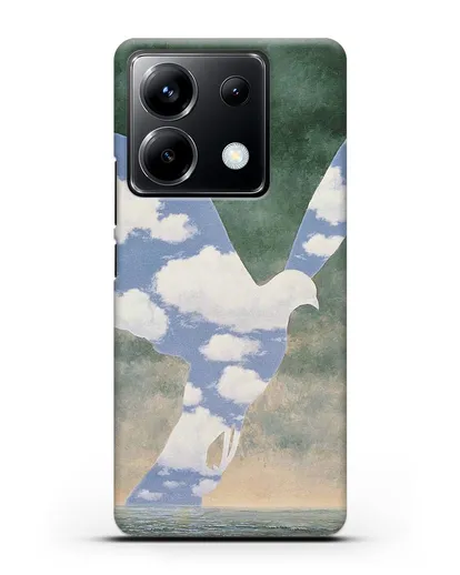 Чехол Большая семья (Магритт Рене) силиконовый для Xiaomi Poco X6