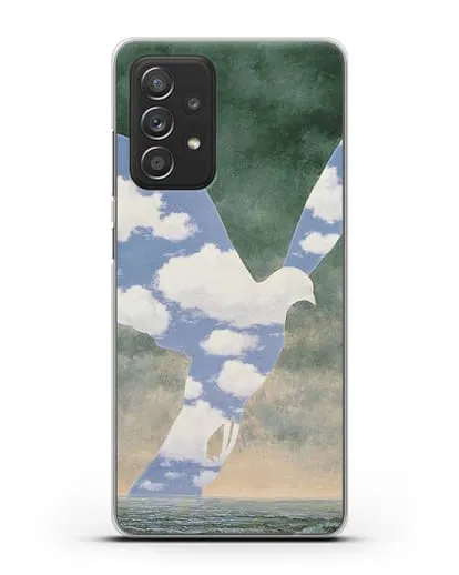 Чехол Большая семья (Магритт Рене) силиконовый для Samsung Galaxy A53