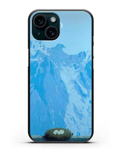 Чехол Владения Арнхейма (Магритт Рене) силиконовый для iPhone 15