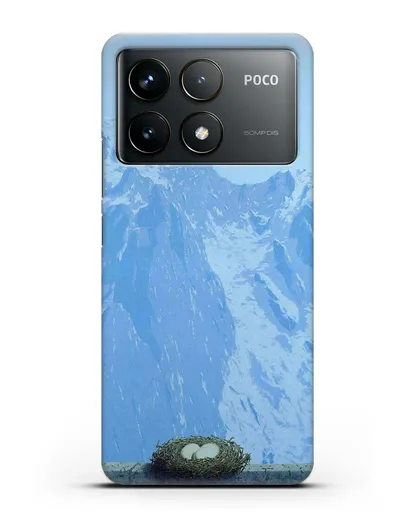 Чехол Владения Арнхейма (Магритт Рене) силиконовый для Xiaomi Poco F6 Pro