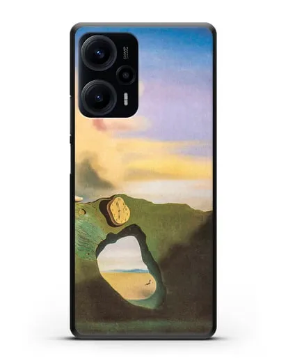 Чехол Треугольный час (Дали Сальвадор) силиконовый для Xiaomi Poco F5