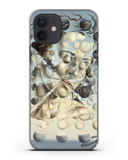 Чехол Галатея со сферами (Дали Сальвадор) силиконовый для iPhone 12