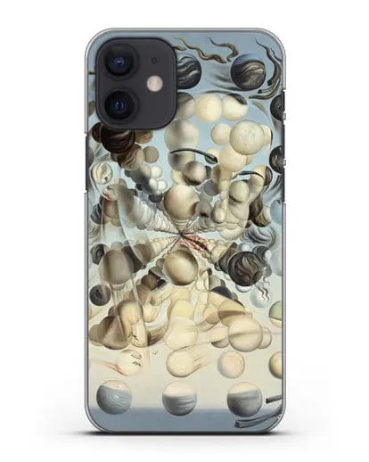 Чехол Галатея со сферами (Дали Сальвадор) силиконовый для iPhone 12 mini