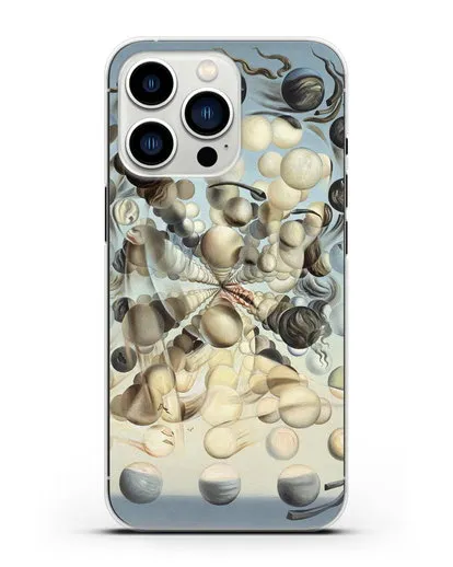 Чехол Галатея со сферами (Дали Сальвадор) силиконовый для iPhone 13 Pro