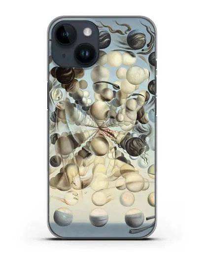 Чехол Галатея со сферами (Дали Сальвадор) силиконовый для iPhone 14