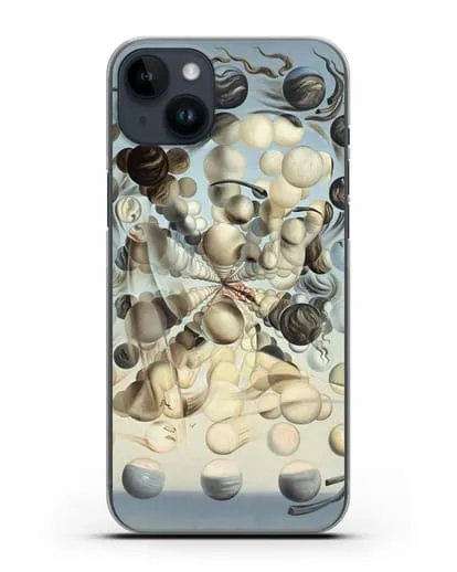 Чехол Галатея со сферами (Дали Сальвадор) силиконовый для iPhone 14 Plus