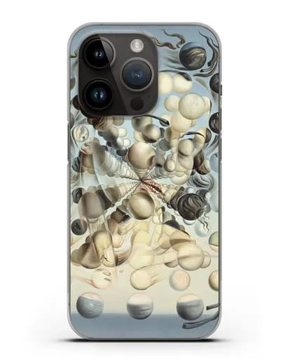 Чехол Галатея со сферами (Дали Сальвадор) силиконовый для iPhone 14 Pro