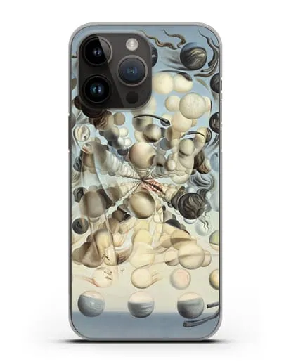 Чехол Галатея со сферами (Дали Сальвадор) силиконовый для iPhone 14 Pro Max