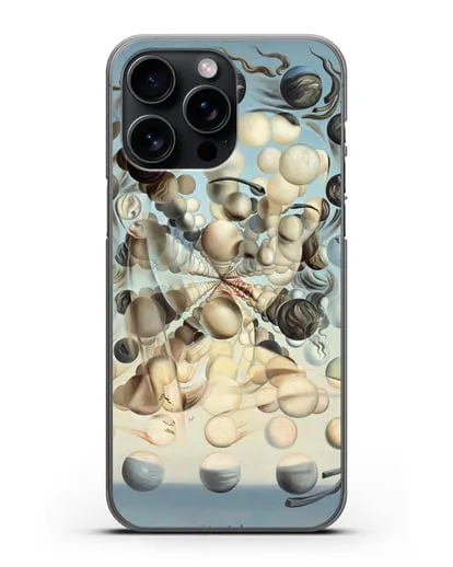 Чехол Галатея со сферами (Дали Сальвадор) силиконовый для iPhone 15 Pro Max