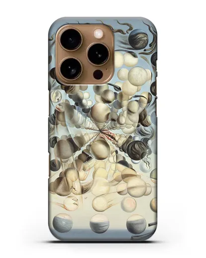 Чехол Галатея со сферами (Дали Сальвадор) силиконовый для iPhone 16 Pro