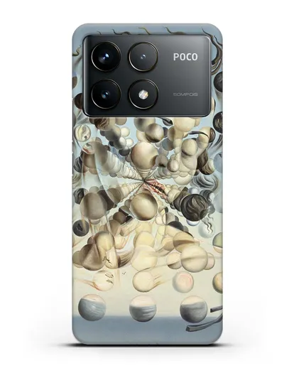 Чехол Галатея со сферами (Дали Сальвадор) силиконовый для Xiaomi Poco F6 Pro
