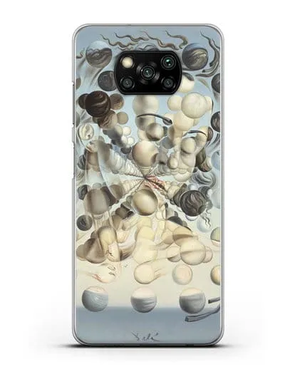 Чехол Галатея со сферами (Дали Сальвадор) силиконовый для Xiaomi Poco X3