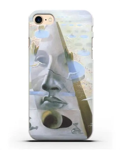 Чехол Явление лика Афродиты Книдской на фоне пейзажа (Дали Сальвадор) силиконовый для iPhone 7