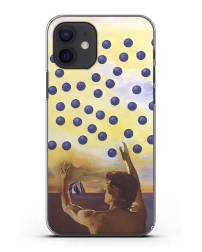 Чехол Гармония сфер (Дали Сальвадор) силиконовый для iPhone 12