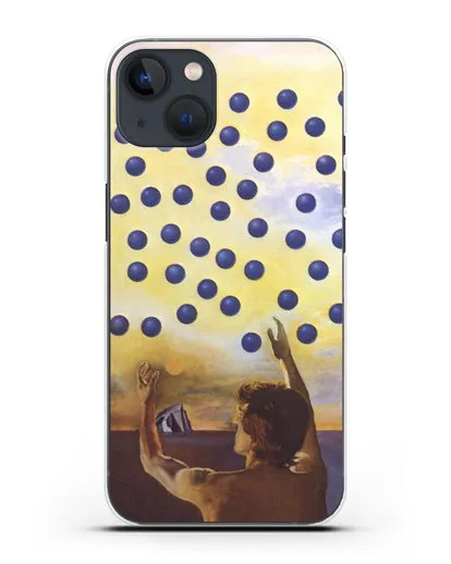 Чехол Гармония сфер (Дали Сальвадор) силиконовый для iPhone 13