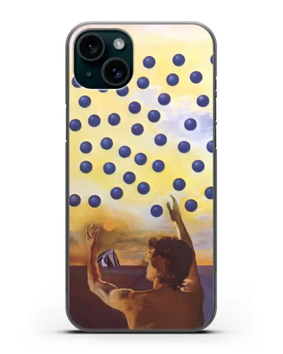 Чехол Гармония сфер (Дали Сальвадор) силиконовый для iPhone 15 Plus
