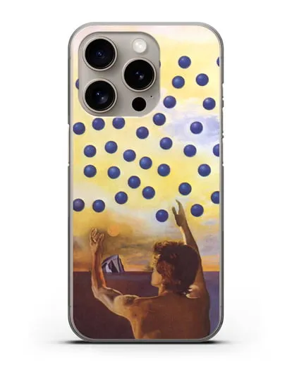 Чехол Гармония сфер (Дали Сальвадор) силиконовый для iPhone 15 Pro