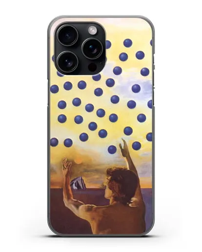 Чехол Гармония сфер (Дали Сальвадор) силиконовый для iPhone 15 Pro Max