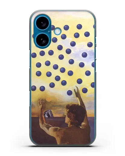 Чехол Гармония сфер (Дали Сальвадор) силиконовый для iPhone 16