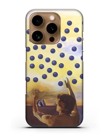 Чехол Гармония сфер (Дали Сальвадор) силиконовый для iPhone 16 Pro