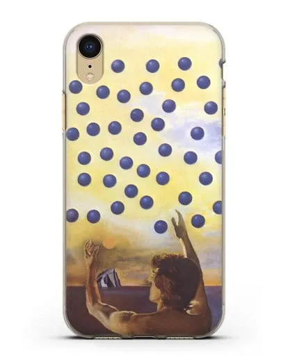 Чехол Гармония сфер (Дали Сальвадор) силиконовый для iPhone XR