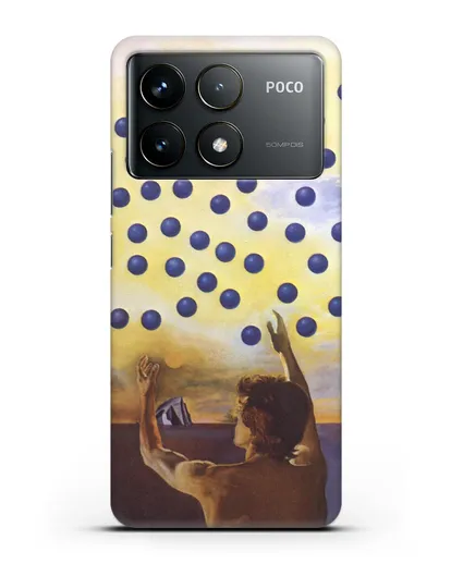 Чехол Гармония сфер (Дали Сальвадор) силиконовый для Xiaomi Poco F6 Pro