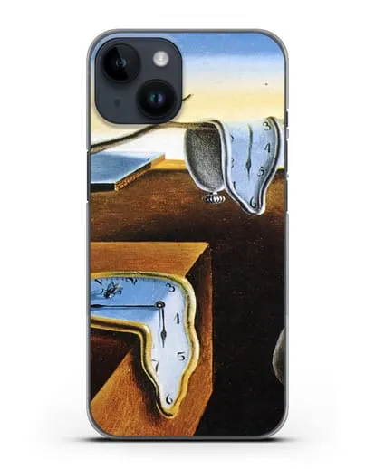 Чехол Постоянство памяти (Дали Сальвадор) силиконовый для iPhone 14