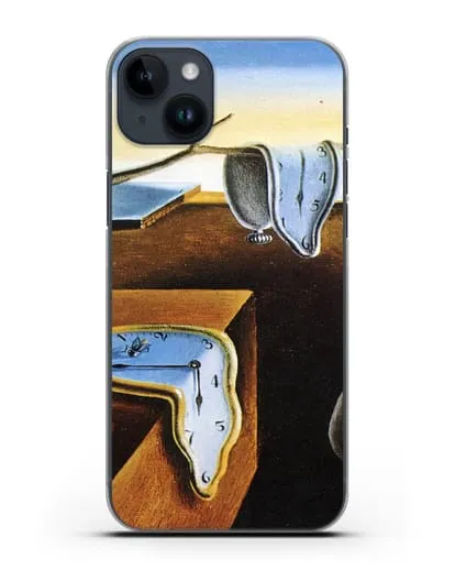 Чехол Постоянство памяти (Дали Сальвадор) силиконовый для iPhone 14 Plus