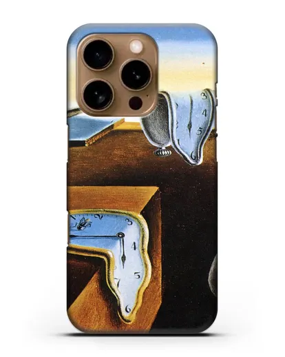 Чехол Постоянство памяти (Дали Сальвадор) силиконовый для iPhone 16 Pro