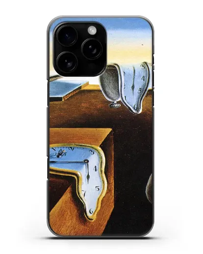 Чехол Постоянство памяти (Дали Сальвадор) силиконовый для iPhone 16 Pro Max