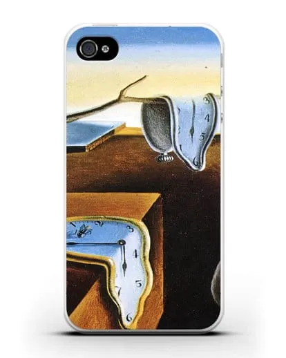 Чехол Постоянство памяти (Дали Сальвадор) силиконовый для iPhone 4/4s