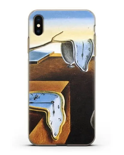 Чехол Постоянство памяти (Дали Сальвадор) силиконовый для iPhone XS Max