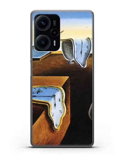 Чехол Постоянство памяти (Дали Сальвадор) силиконовый для Xiaomi Poco F5