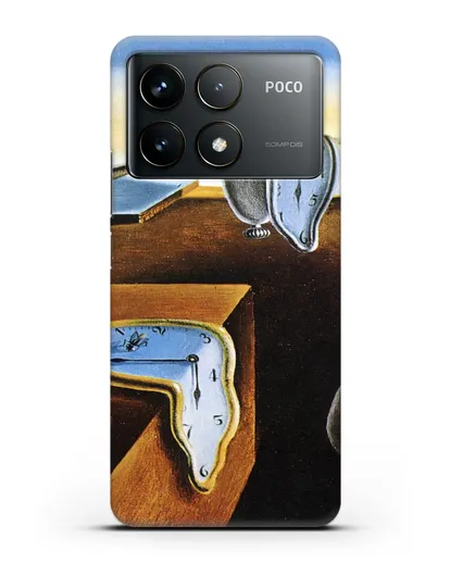 Чехол Постоянство памяти (Дали Сальвадор) силиконовый для Xiaomi Poco F6 Pro