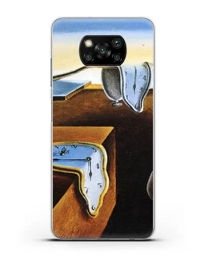 Чехол Постоянство памяти (Дали Сальвадор) силиконовый для Xiaomi Poco X3 Pro