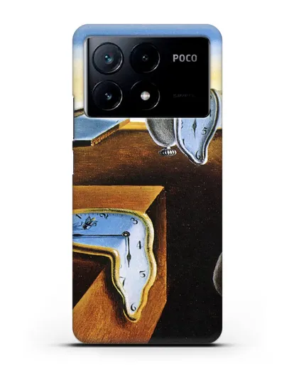 Чехол Постоянство памяти (Дали Сальвадор) силиконовый для Xiaomi Poco X6 Pro
