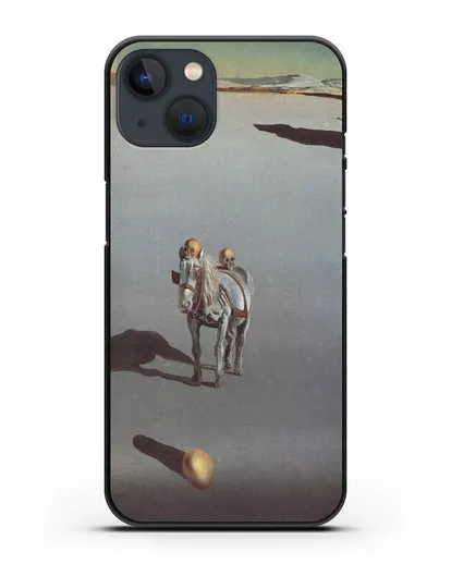 Чехол Геологическая эволюция (Дали Сальвадор) силиконовый для iPhone 13 Mini