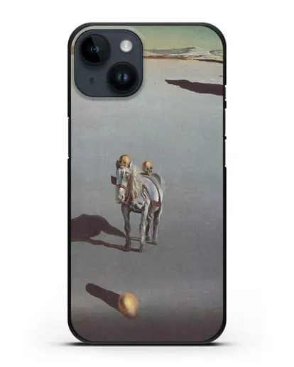 Чехол Геологическая эволюция (Дали Сальвадор) силиконовый для iPhone 14