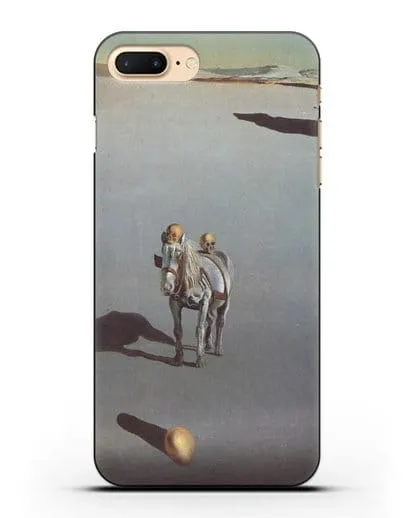 Чехол Геологическая эволюция (Дали Сальвадор) силиконовый для iPhone 8 Plus