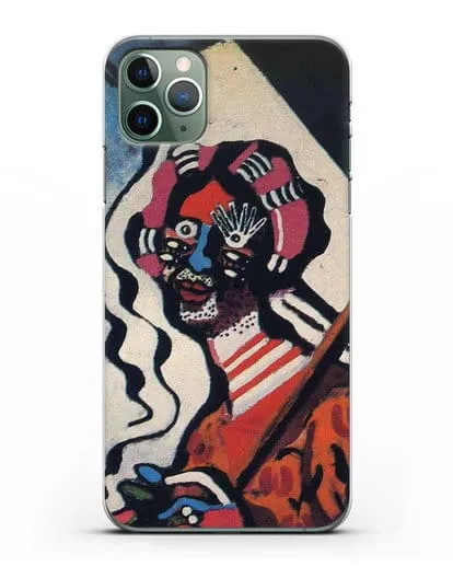 Чехол Молодая женщина с зонтиком (Пикабиа Франсис) силиконовый для iPhone 11 Pro