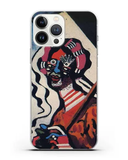 Чехол Молодая женщина с зонтиком (Пикабиа Франсис) силиконовый для iPhone 13 Pro Max