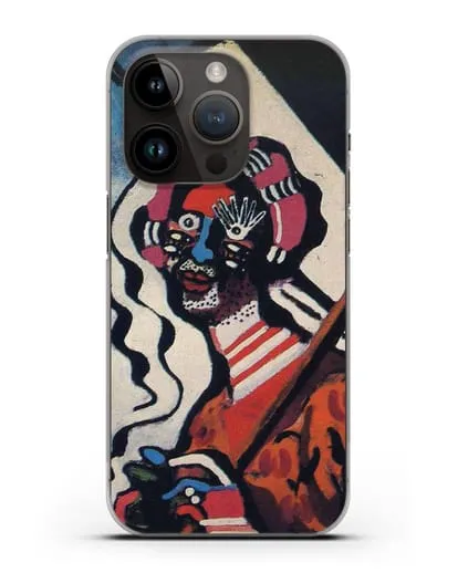 Чехол Молодая женщина с зонтиком (Пикабиа Франсис) силиконовый для iPhone 14 Pro