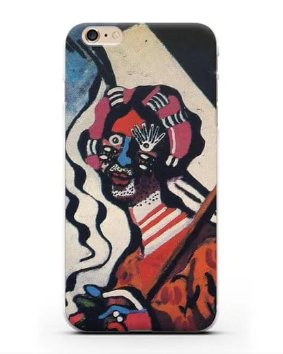 Чехол Молодая женщина с зонтиком (Пикабиа Франсис) силиконовый для iPhone 6s Plus