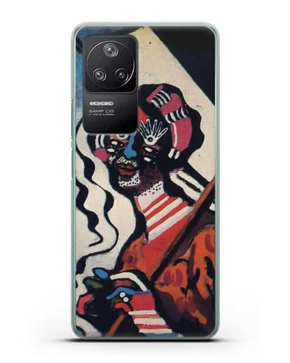 Чехол Молодая женщина с зонтиком (Пикабиа Франсис) силиконовый для Xiaomi Poco F4