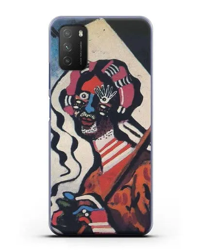 Чехол Молодая женщина с зонтиком (Пикабиа Франсис) силиконовый для Xiaomi Poco M3