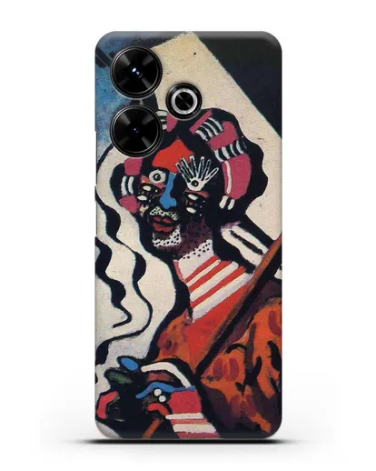 Чехол Молодая женщина с зонтиком (Пикабиа Франсис) силиконовый для Xiaomi Poco M6