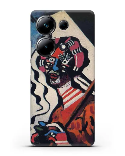 Чехол Молодая женщина с зонтиком (Пикабиа Франсис) силиконовый для Xiaomi Poco M6 Pro